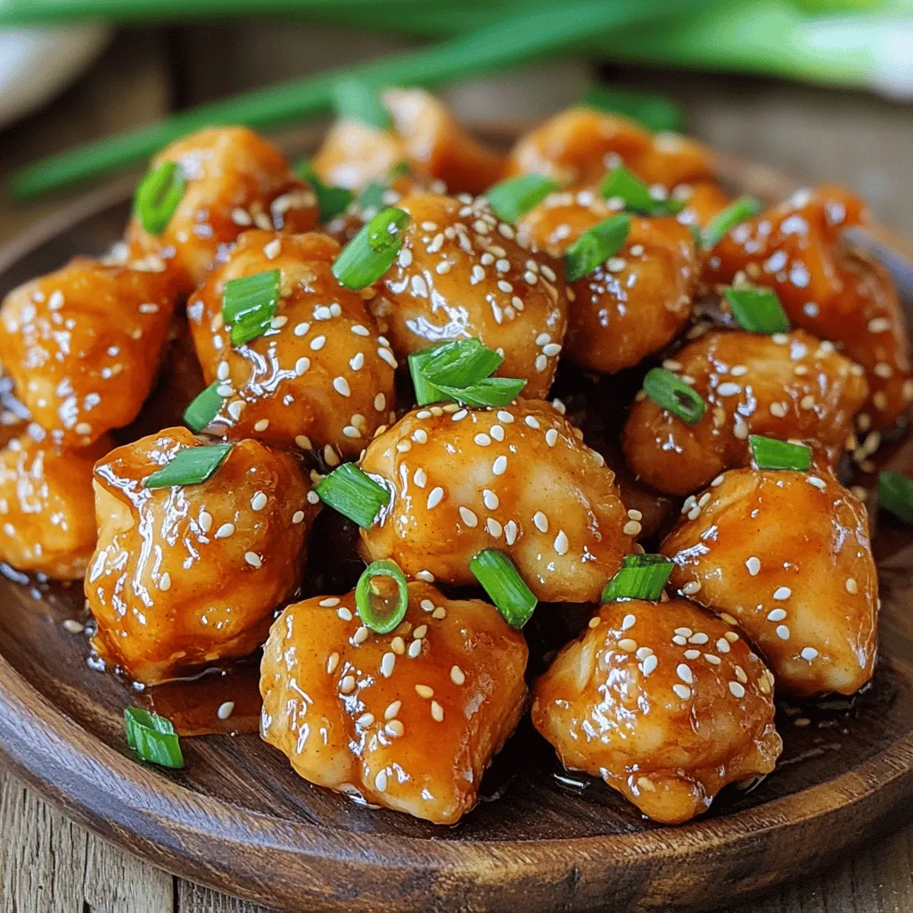 Honey Garlic Chicken Bites Irresistible Flavor Boost