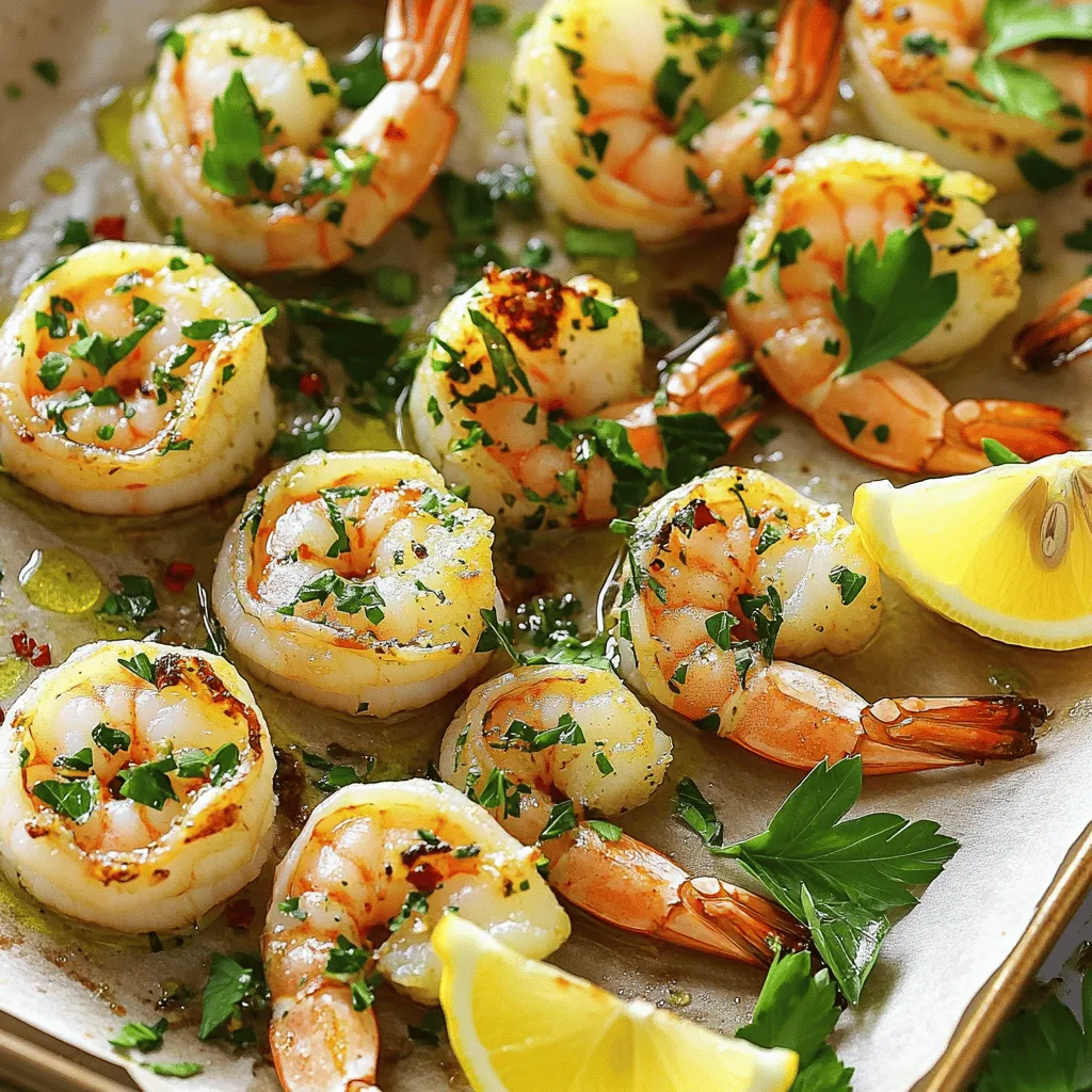 Herb Garlic Roasted Shrimp Flavorful and Simple Dish