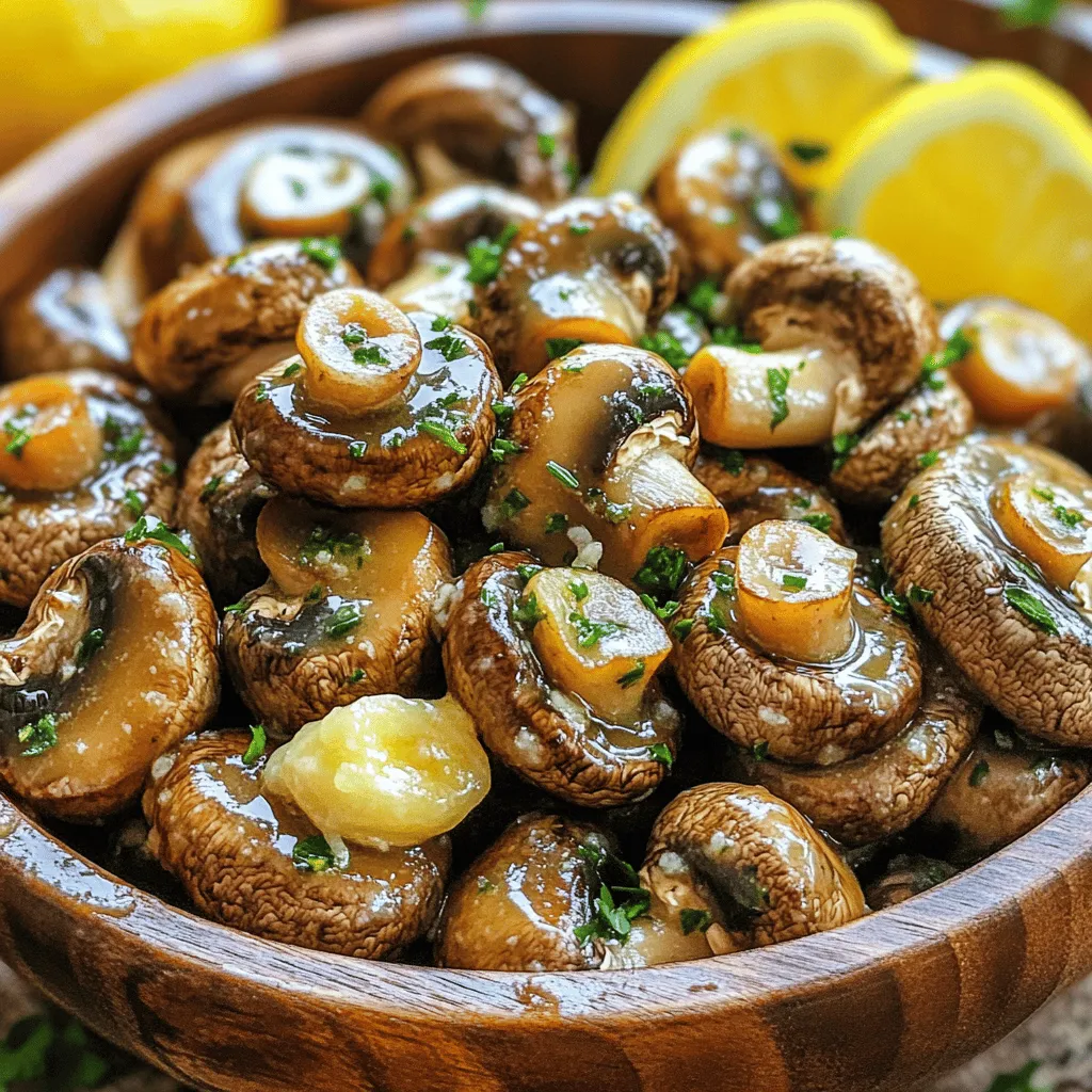 Herbed Garlic Butter Mushrooms Flavorful and Simple Dish