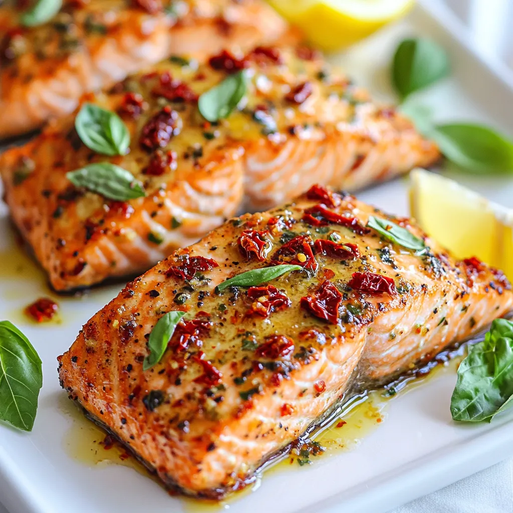 Creamy Sun-Dried Tomato Salmon Rich and Flavorful Dish