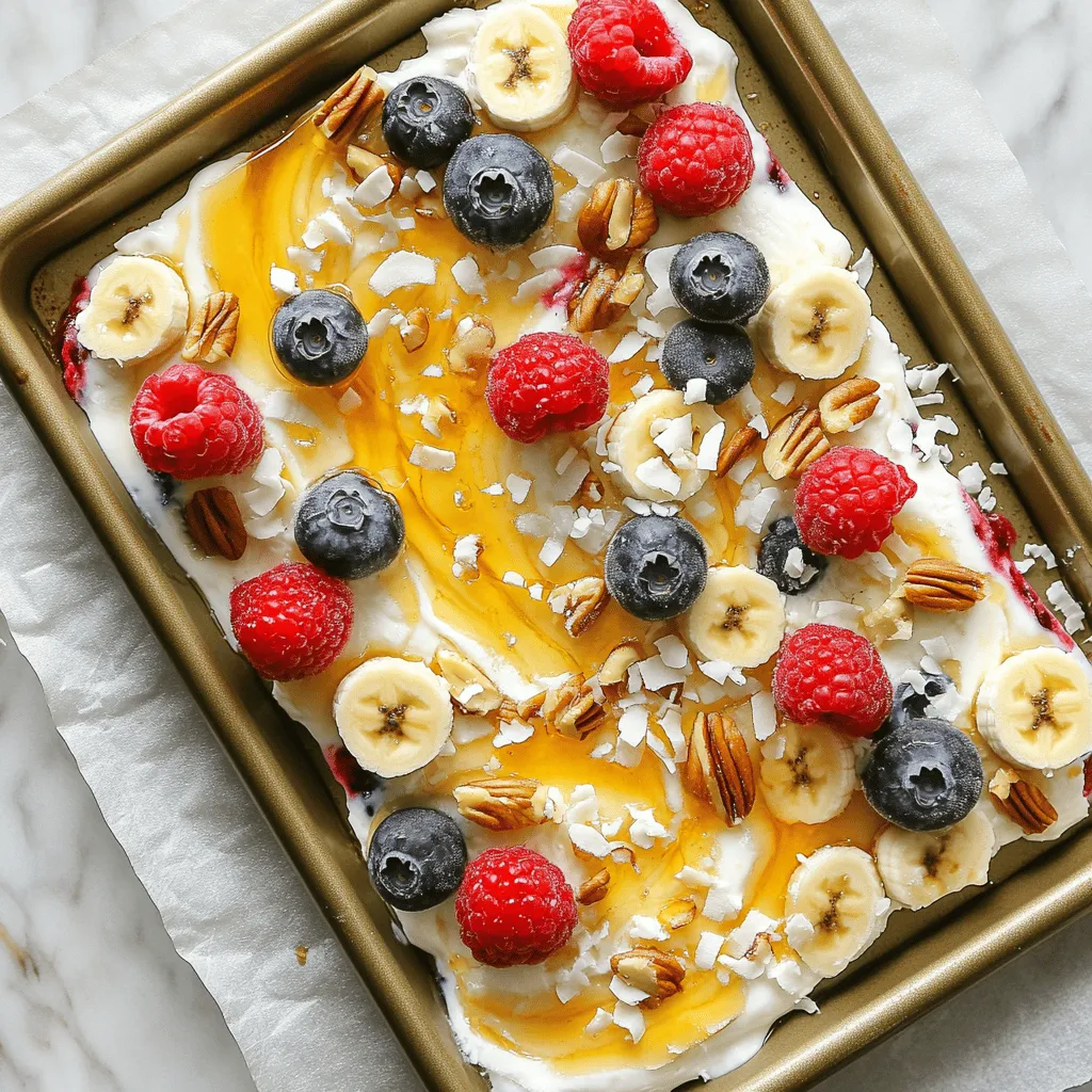 Frozen Yogurt Bark Easy and Delicious Treat Idea