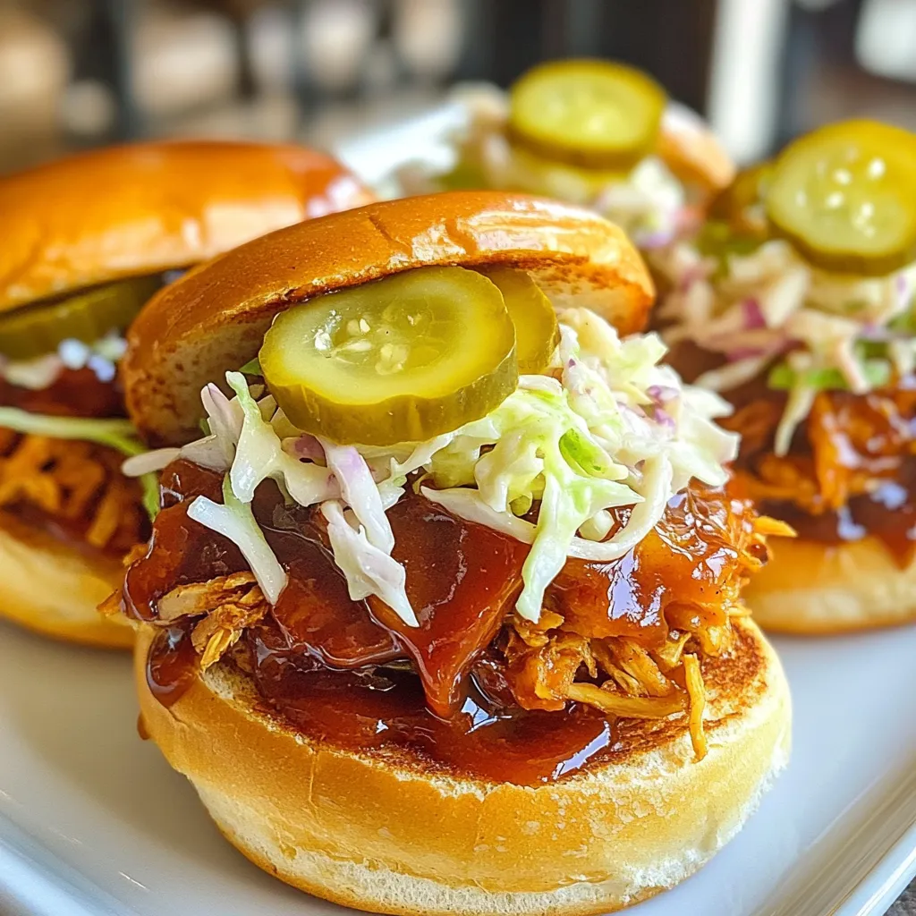 BBQ Jackfruit Slider Sandwiches Savory and Simple Meal