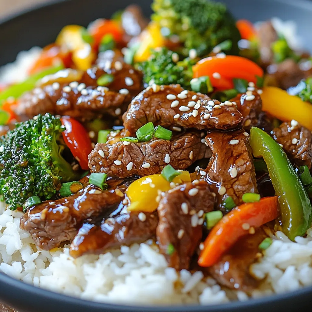 Teriyaki Beef Stir Fry Tasty and Quick Meal Recipe