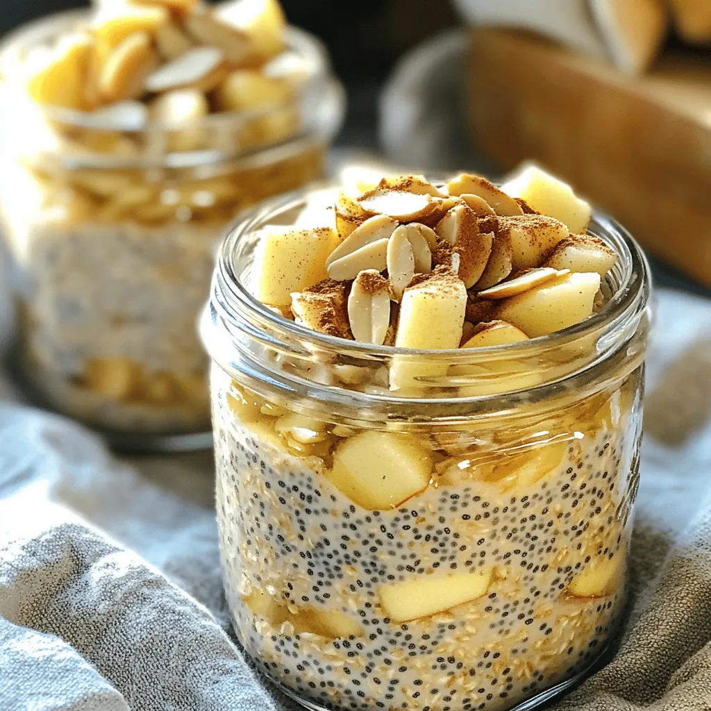 Apple Cinnamon Overnight Oats Delightful and Easy Meal