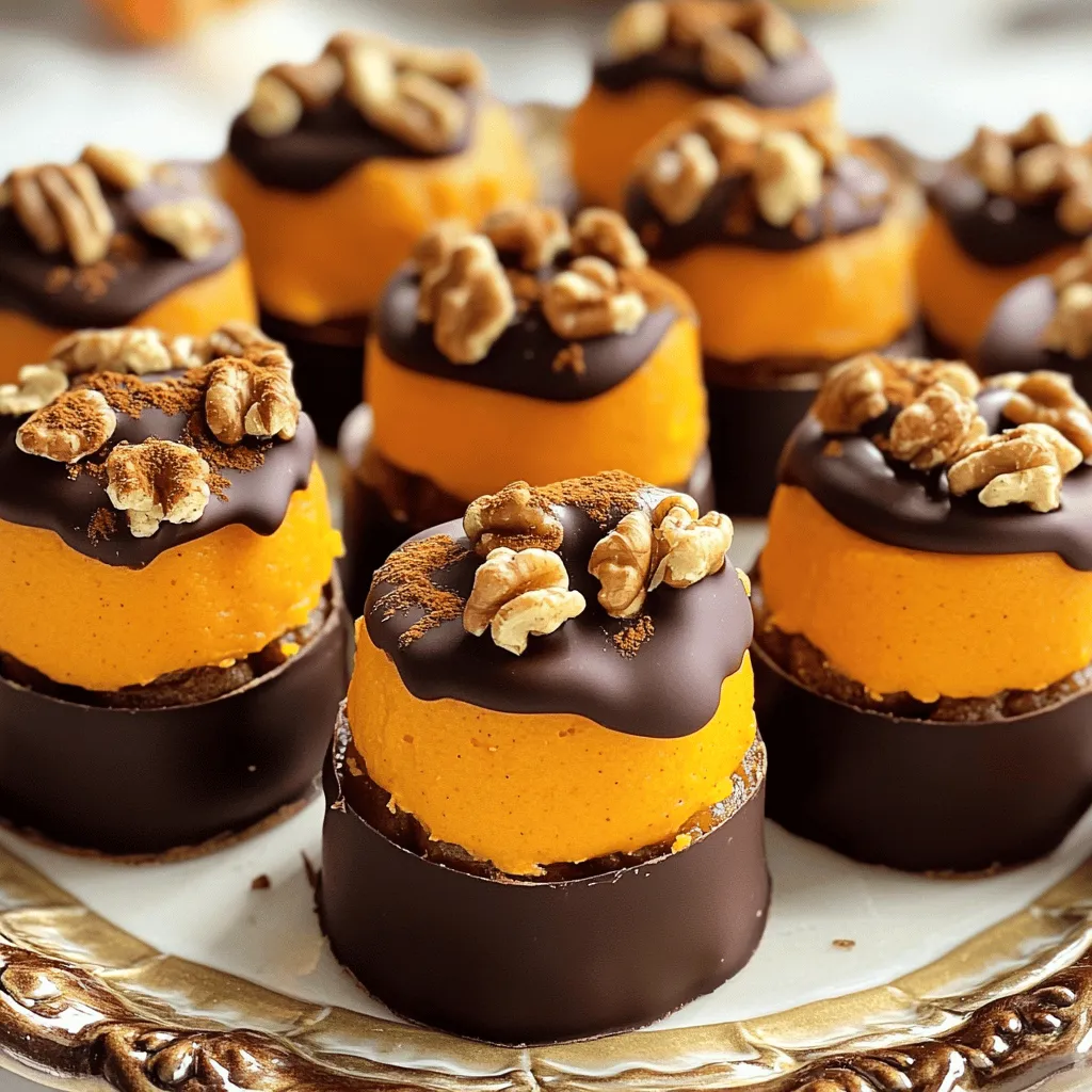 No Bake Pumpkin Pie Bites Easy Fall Treats