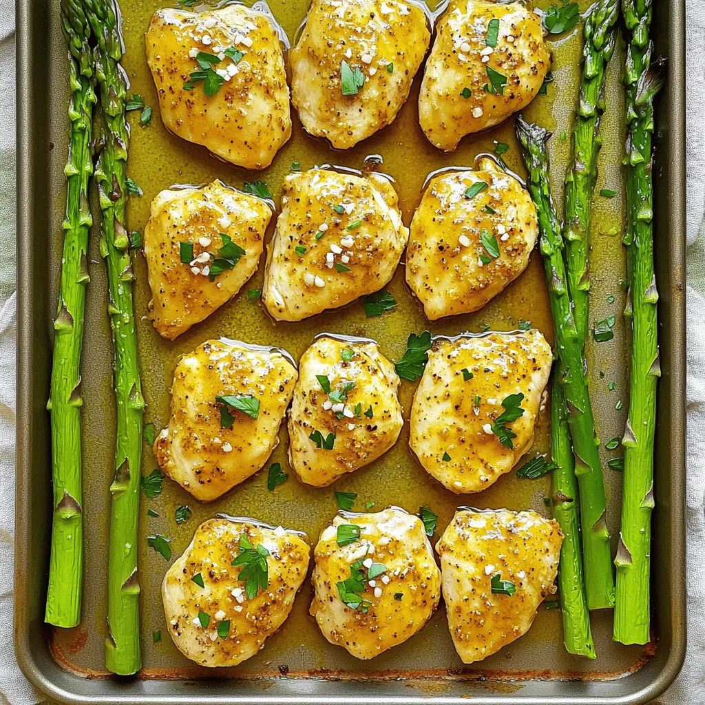 One-Pan Garlic Chicken and Asparagus Tasty Meal Guide