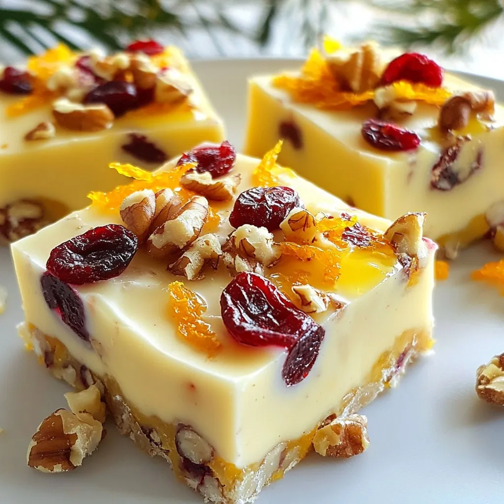 Cranberry Orange Fudge Delightful and Simple Treat