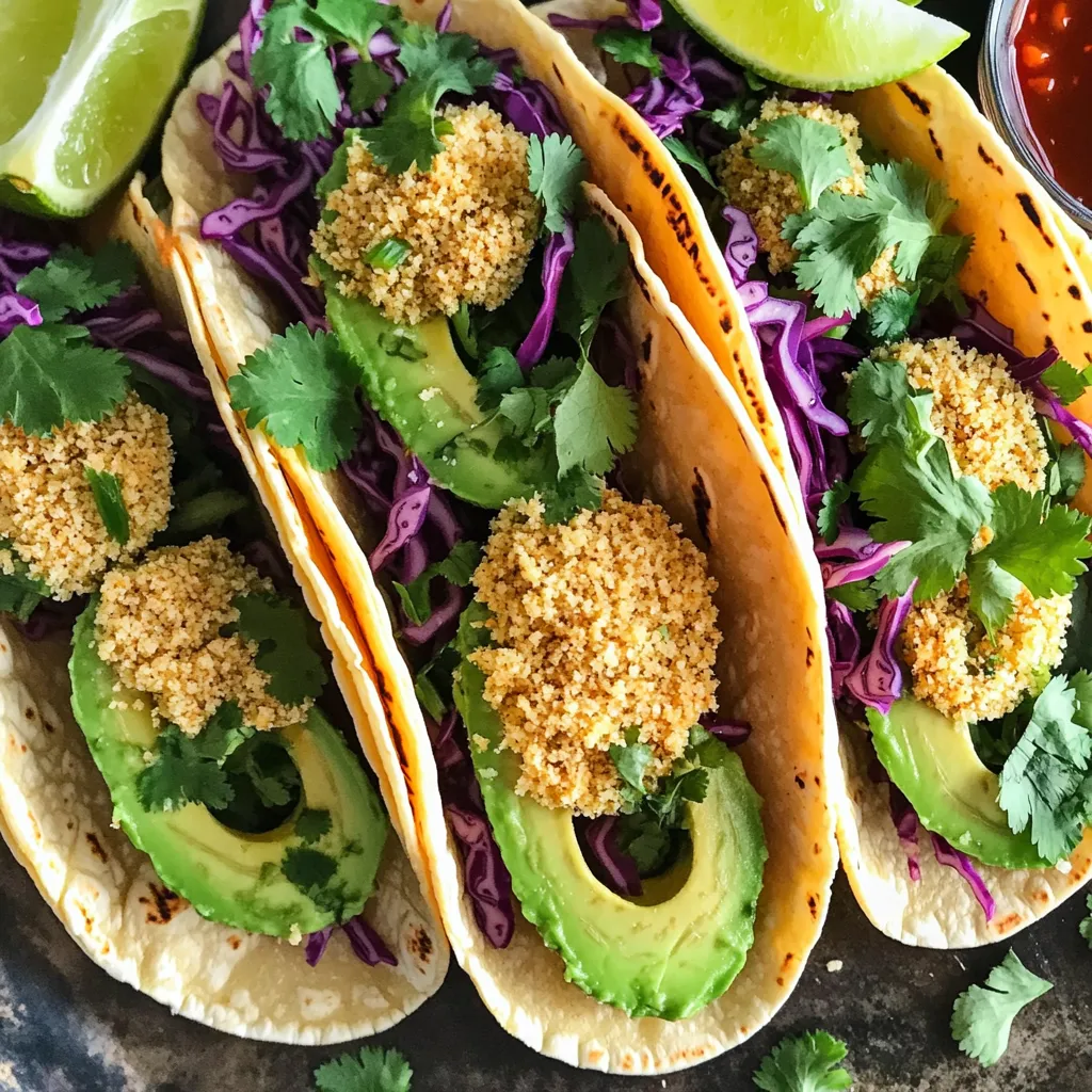 Air Fryer Crispy Avocado Tacos Simple and Tasty Dish