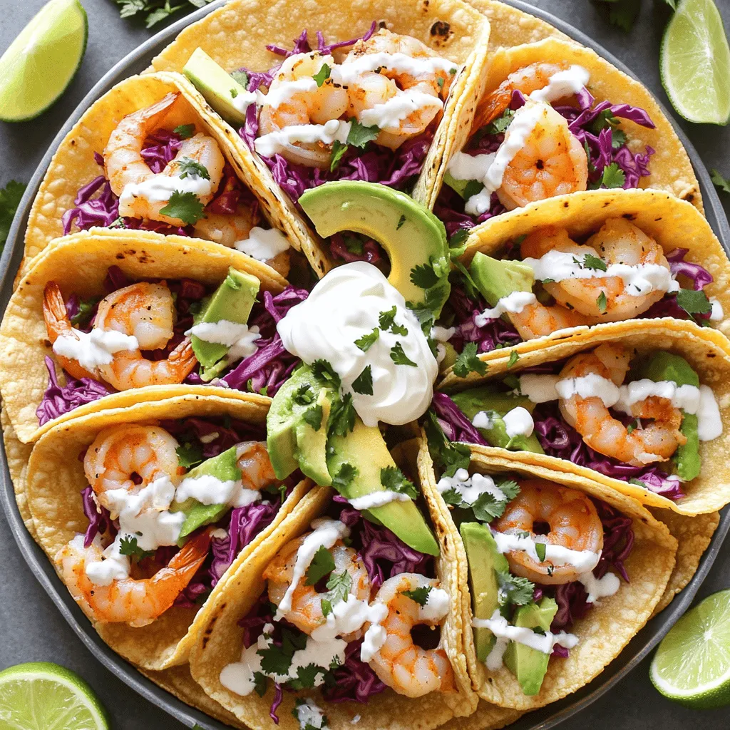 Spicy Garlic Shrimp Tacos Flavorful and Easy Recipe