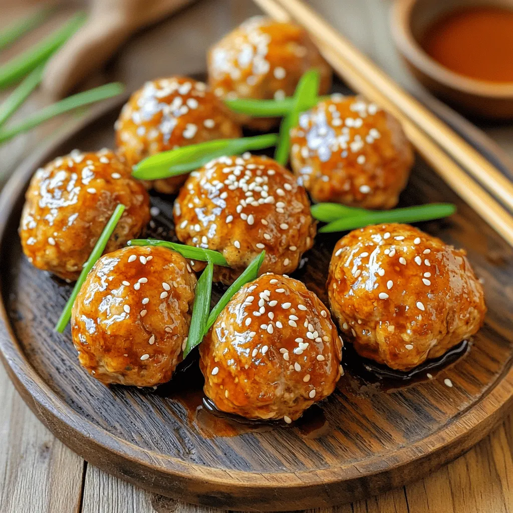 Teriyaki Chicken Meatballs Tasty and Simple Recipe
