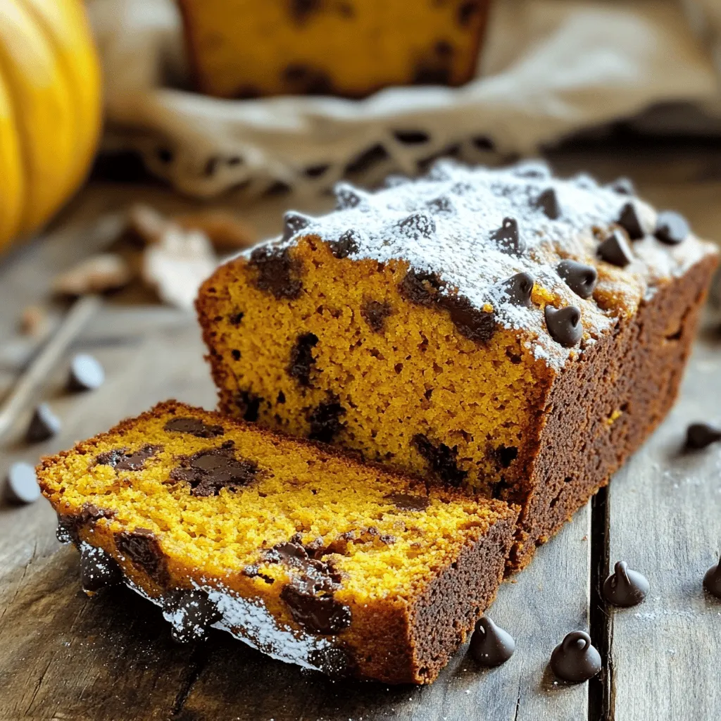 Chocolate Chip Pumpkin Bread Easy and Tasty Recipe