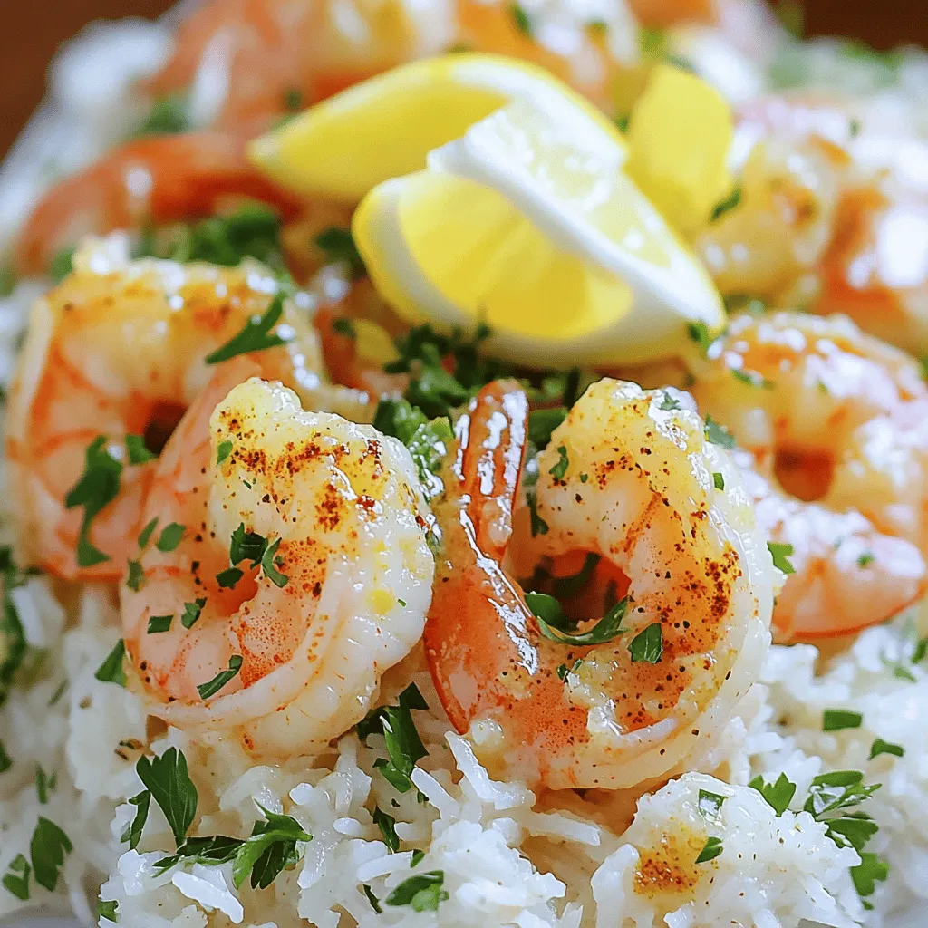 Garlic Butter Shrimp and Rice Savory Delight Recipe