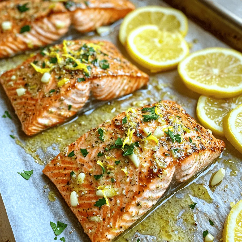 Lemon Garlic Butter Salmon Flavorful Dinner Delight