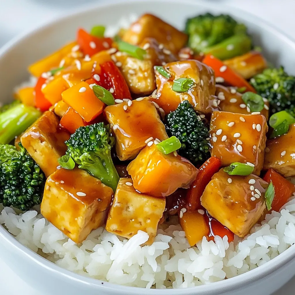 Teriyaki Tofu Stir Fry Flavorful and Healthy Dish