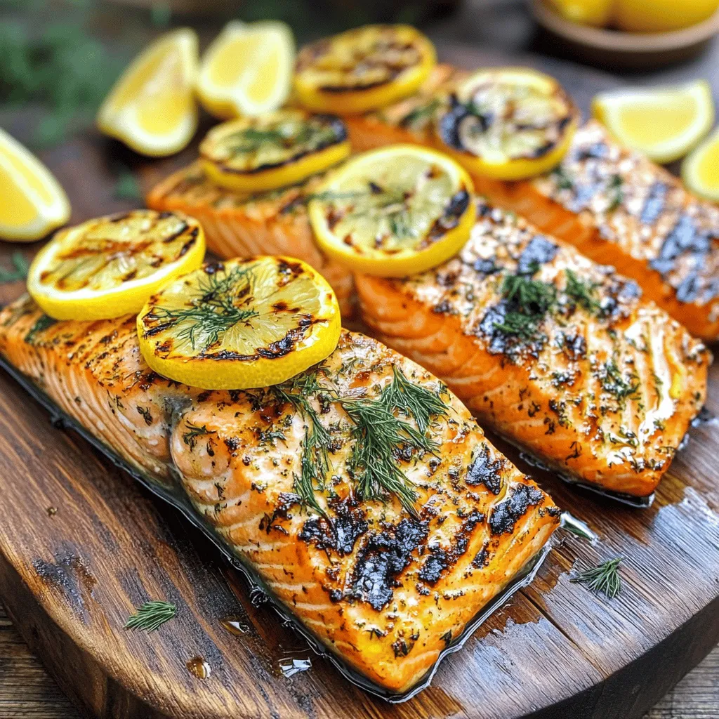Lemon Dill Grilled Salmon Flavorful and Fresh Meal