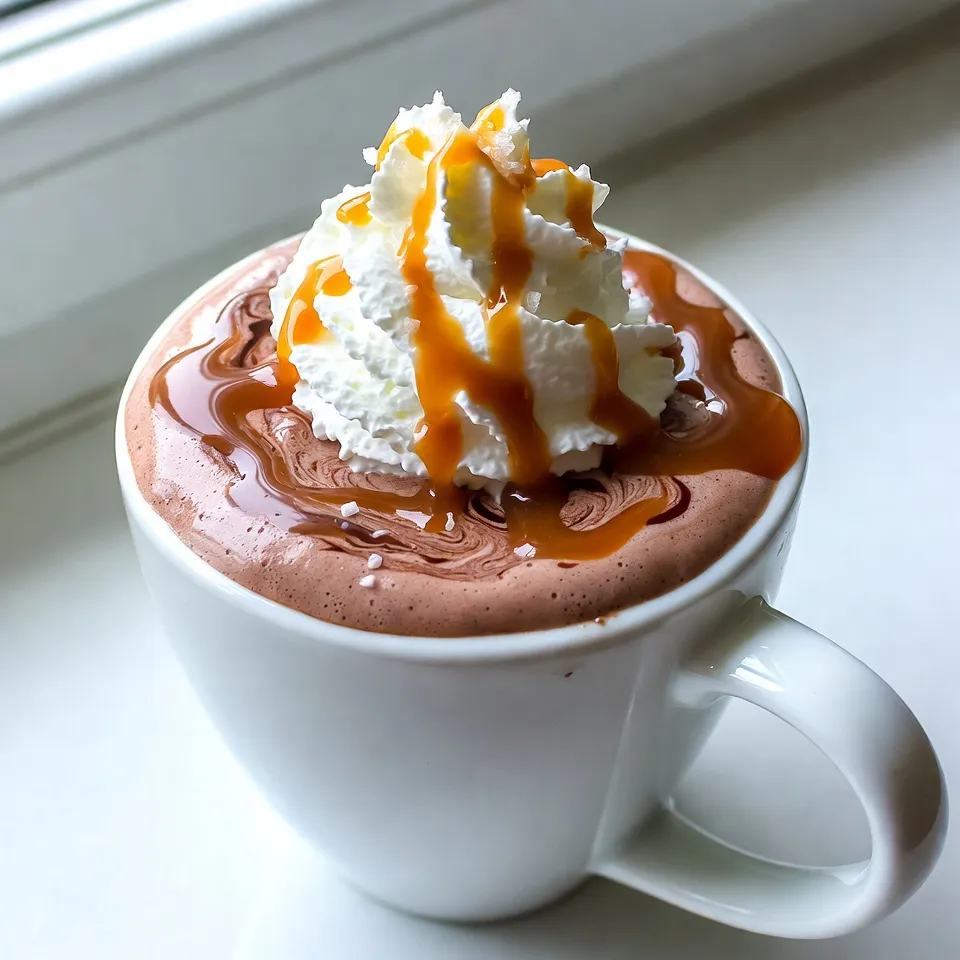 Salted Caramel Hot Chocolate Irresistibly Cozy Drink
