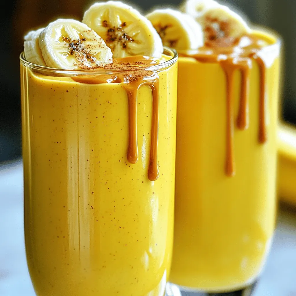 Peanut Butter Banana Smoothie Quick and Tasty Treat