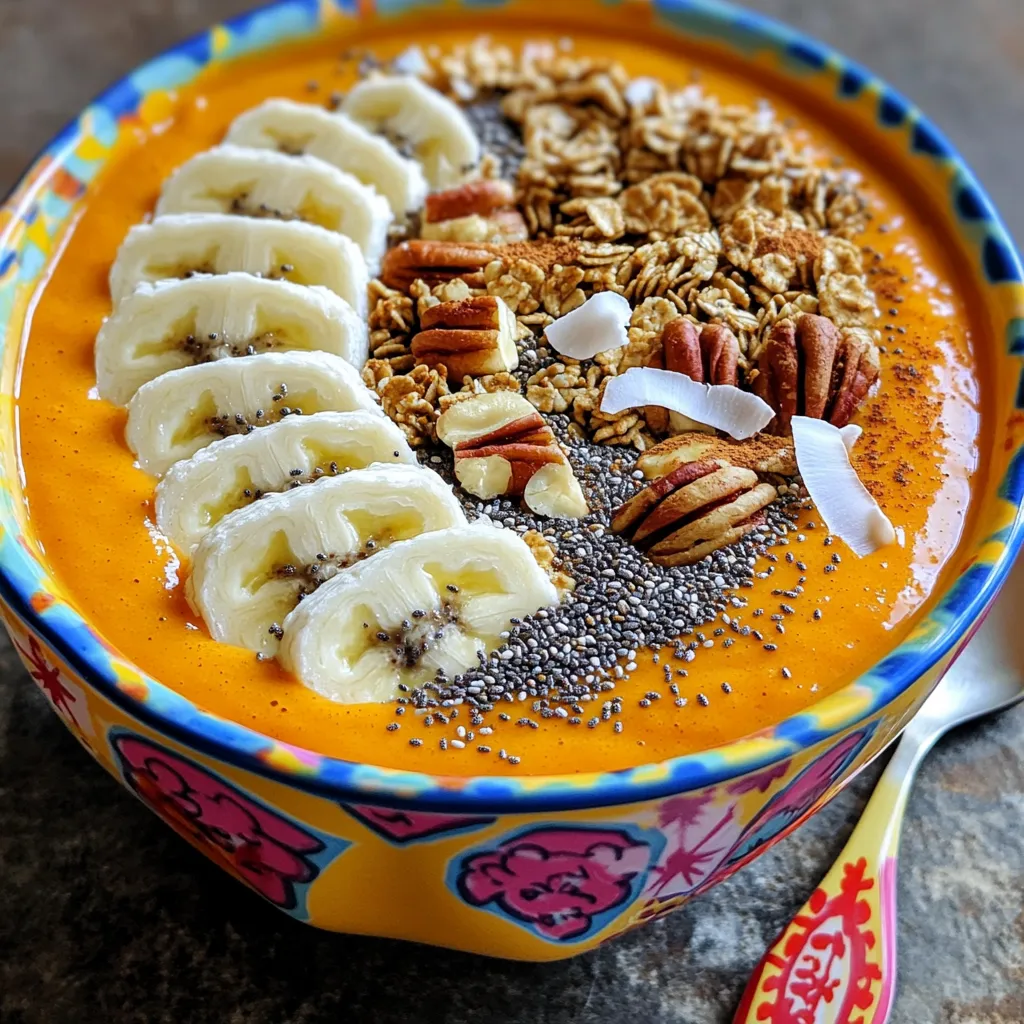 Pumpkin Spice Protein Smoothie Bowl Healthy Delight