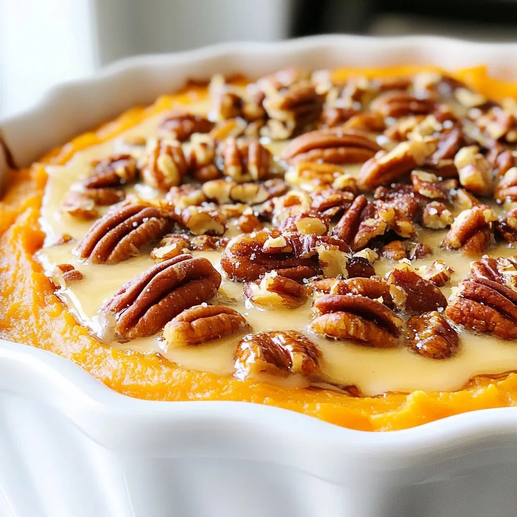 Maple Pecan Sweet Potato Casserole Easy Delight