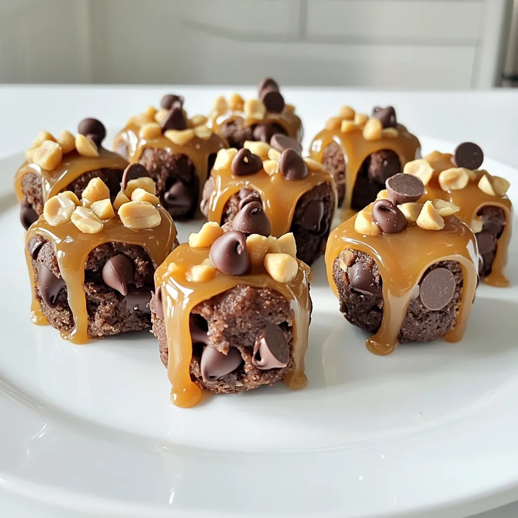 No Bake Snickers Protein Bites Easy and Tasty Snack