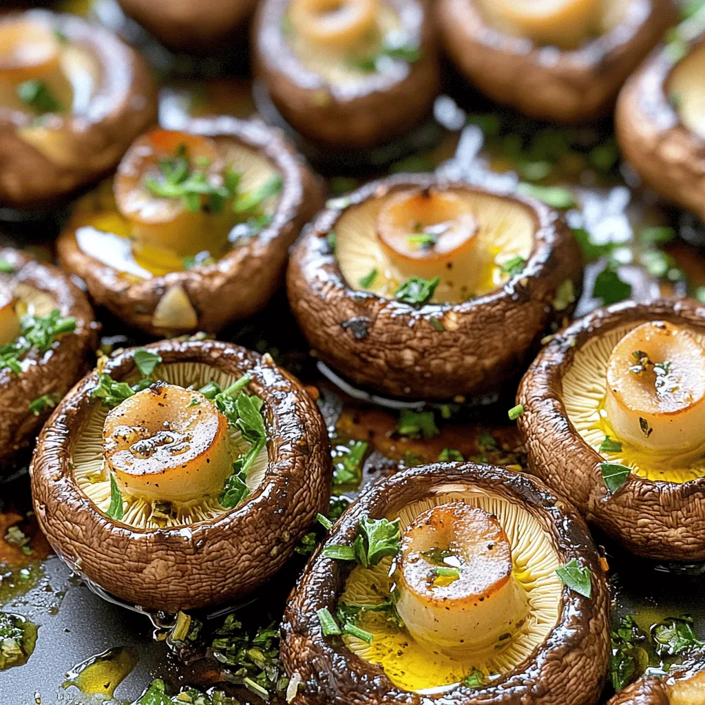 Simple Garlic Roasted Mushrooms Flavorful and Easy Dish