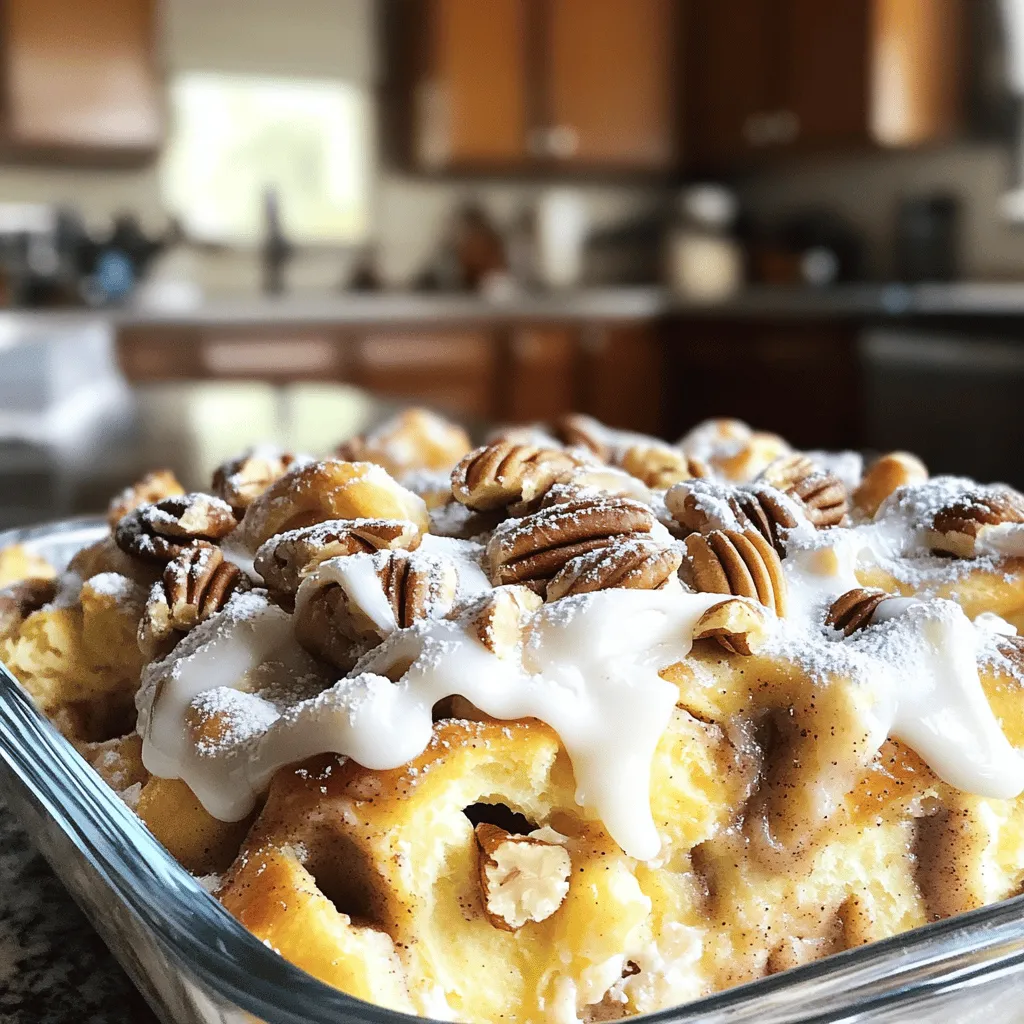 Cinnamon Roll Casserole Delightful Breakfast Recipe