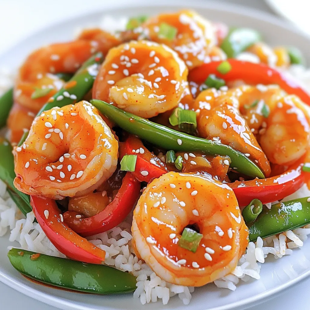 Better Than Takeout Thai Sweet Chili Shrimp Delight