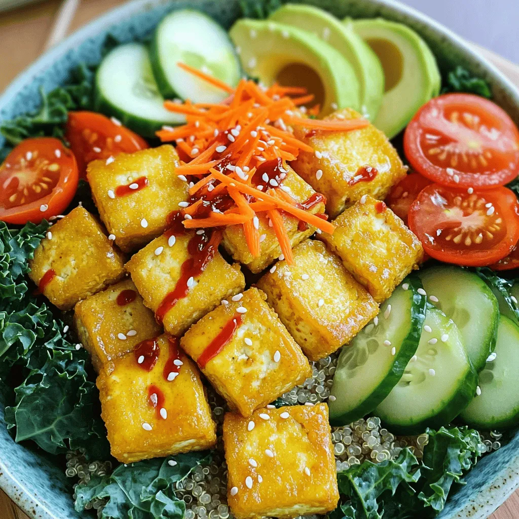 Crispy Tofu Buddha Bowl Healthy and Flavorful Meal