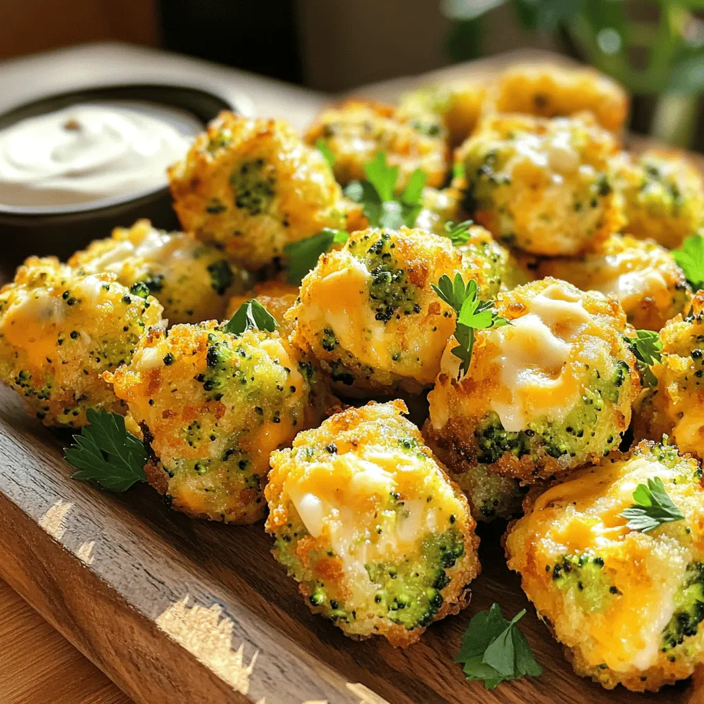 Cheddar Broccoli Tots Air Fryer Crispy Snack Delight