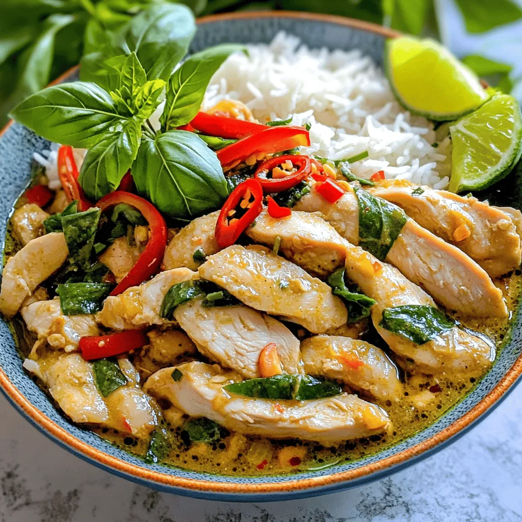 Spicy Thai Basil Chicken Flavorful Quick Dinner Meal
