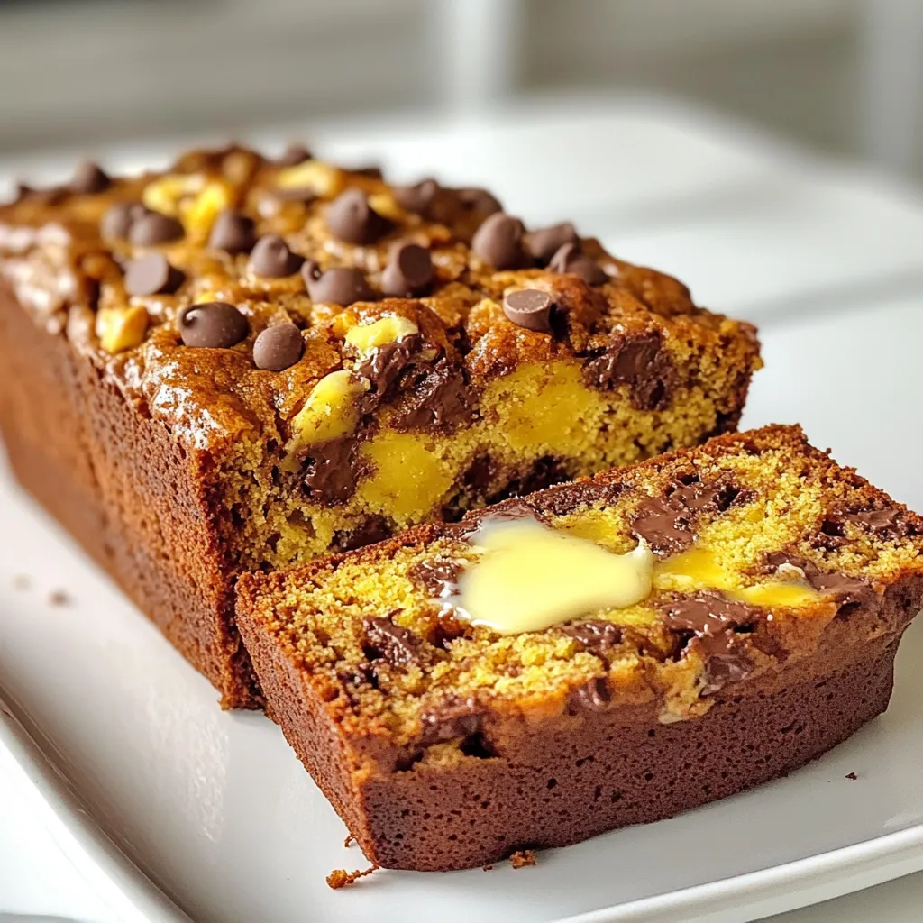 Chocolate Chip Pumpkin Bread Tasty and Easy Recipe