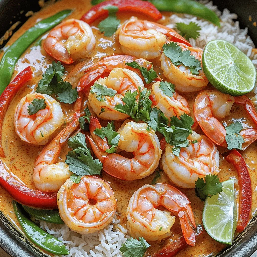 Thai Coconut Lime Shrimp Flavorful and Easy Recipe