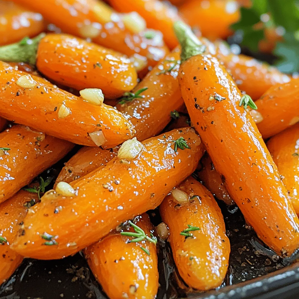 Honey Garlic Roasted Carrots Flavorful and Easy Recipe