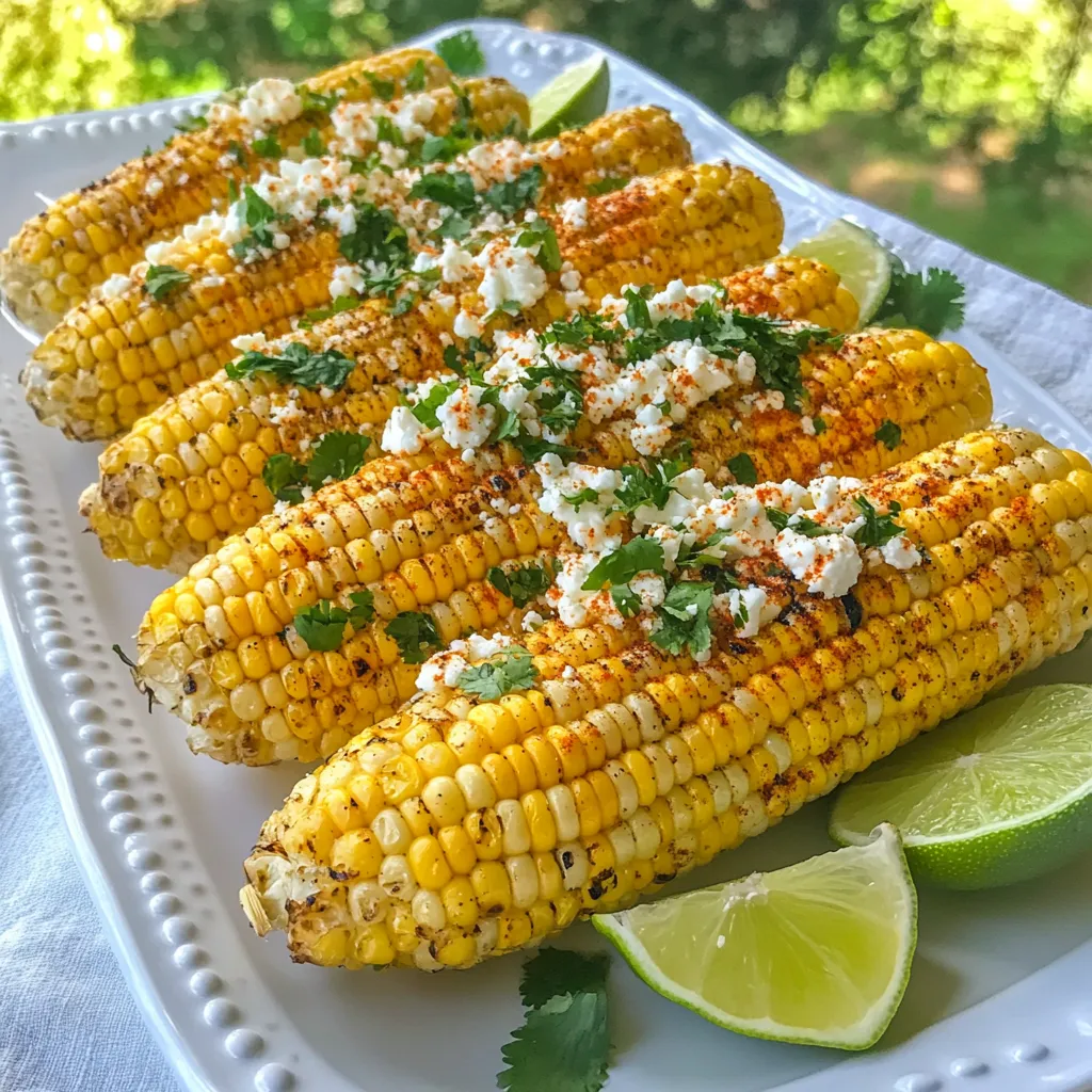 Chili Lime Grilled Corn Flavorful Summer Delight
