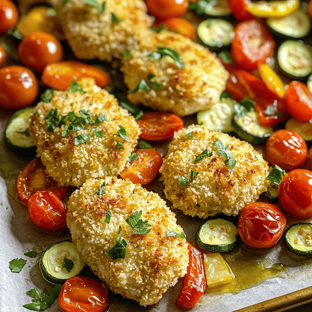 Sheet Pan Parmesan Crusted Chicken Easy and Tasty Meal
