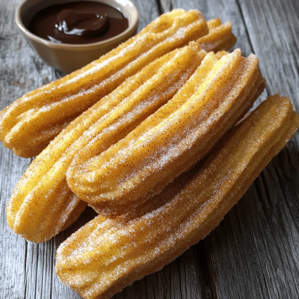 Cinnamon Sugar Churros Crispy and Irresistible Treat