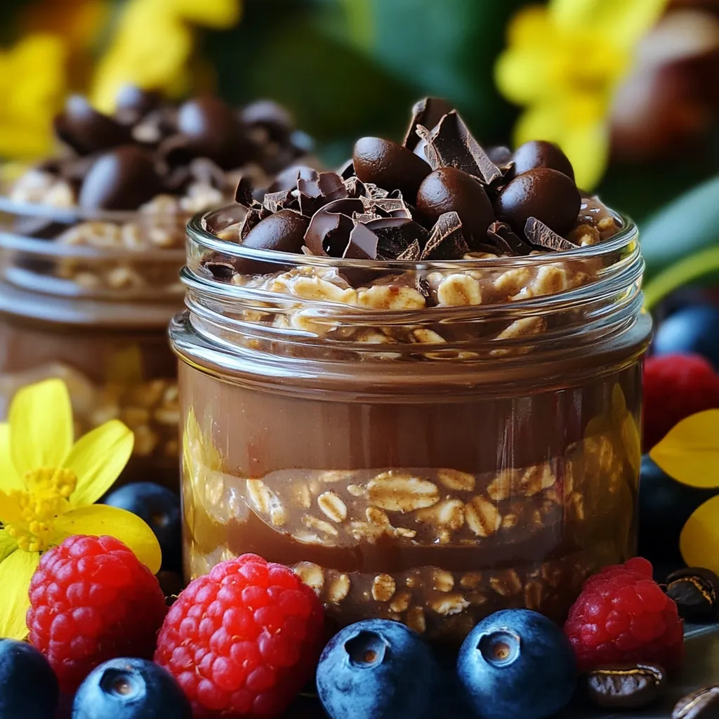 Mocha Overnight Oats Simple and Tasty Recipe