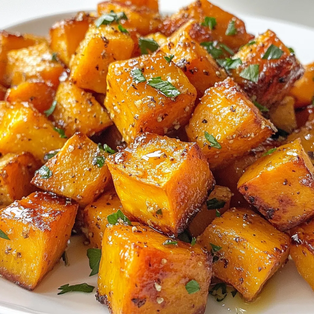 Honey Garlic Roasted Sweet Potatoes Flavorful Delight