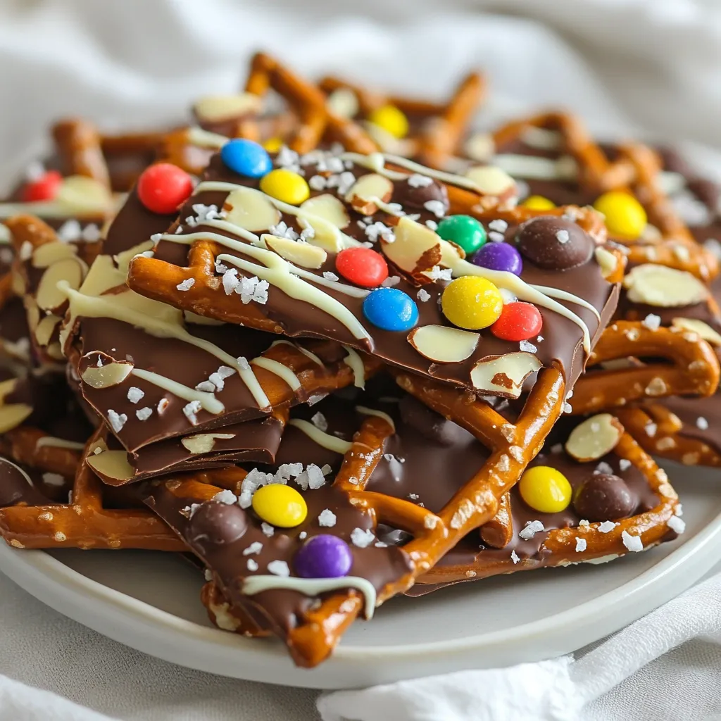 Chocolate Covered Pretzel Bark Irresistibly Crunchy Treat