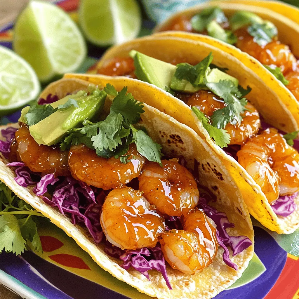 Sweet and Spicy Shrimp Tacos Flavorful and Easy Meal