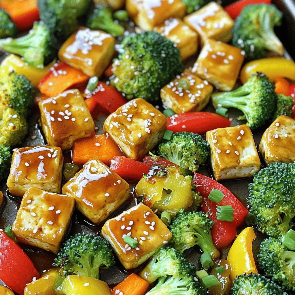 Powerful Sheet Pan Teriyaki Tofu &#038; Veggies Recipe