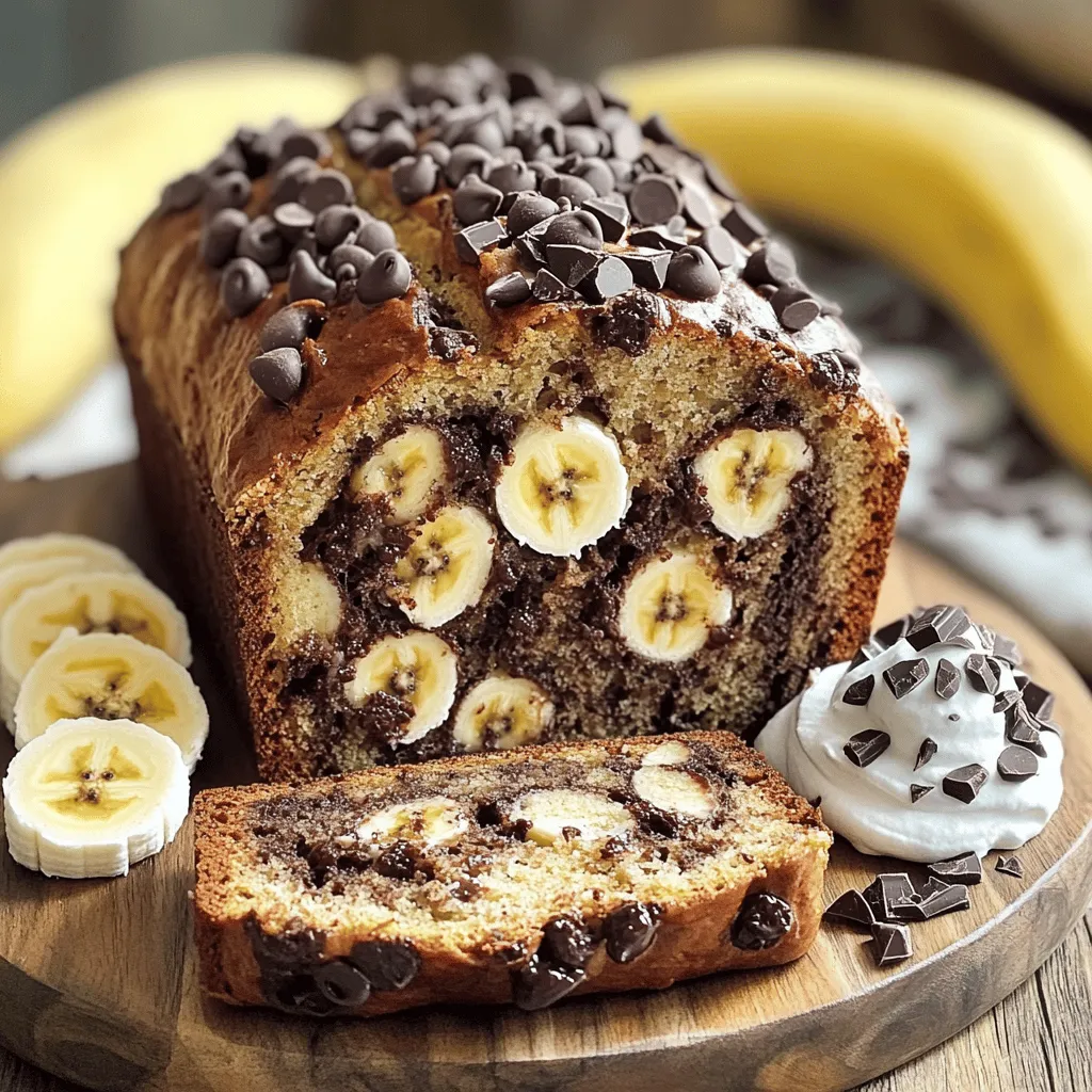 Chocolate Chip Banana Bread Rich and Flavorful Delight