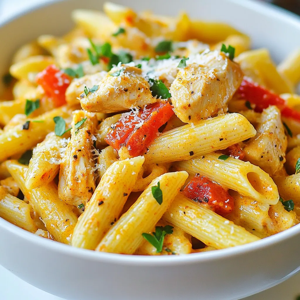 Creamy Cajun Chicken Penne Flavorful Dinner Delight