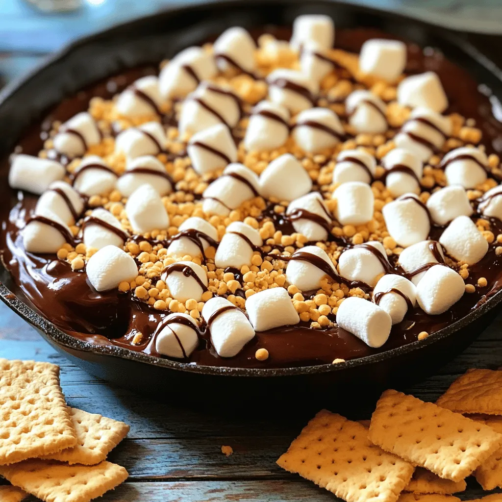 S&#8217;mores Dip in the Oven Simple and Tasty Recipe