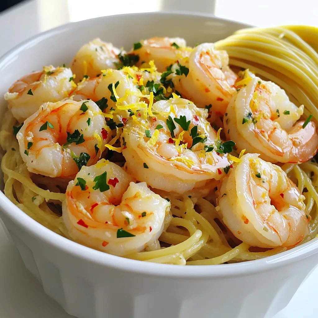 Minute Garlic Shrimp Scampi Quick and Flavorful Dish