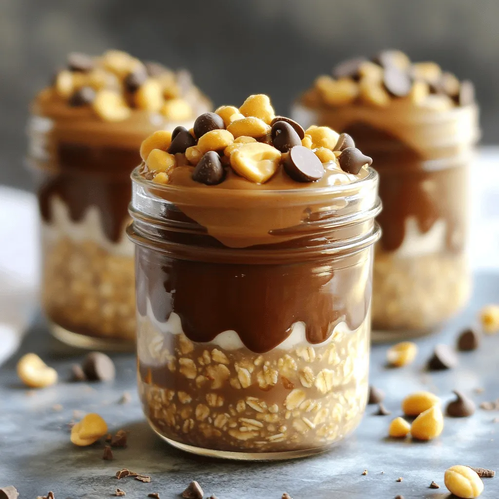 Peanut Butter Cup Overnight Oats Tasty and Easy Recipe