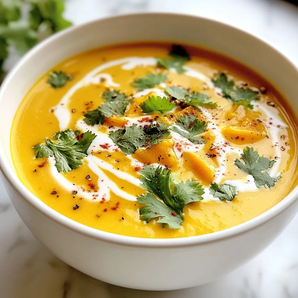 Coconut Curry Butternut Soup Flavorful and Simple Recipe