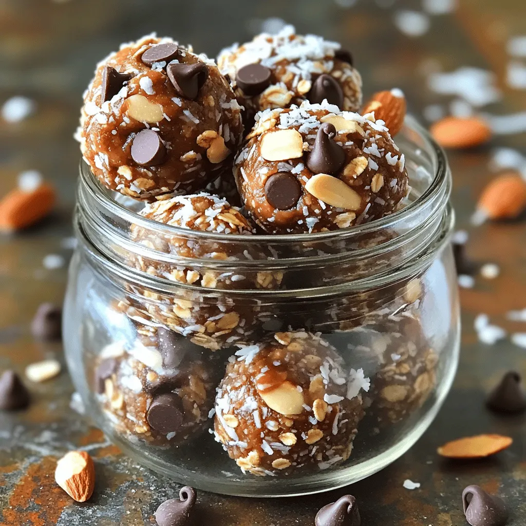 Wholesome Almond Joy Energy Bites Quick and Easy Treat