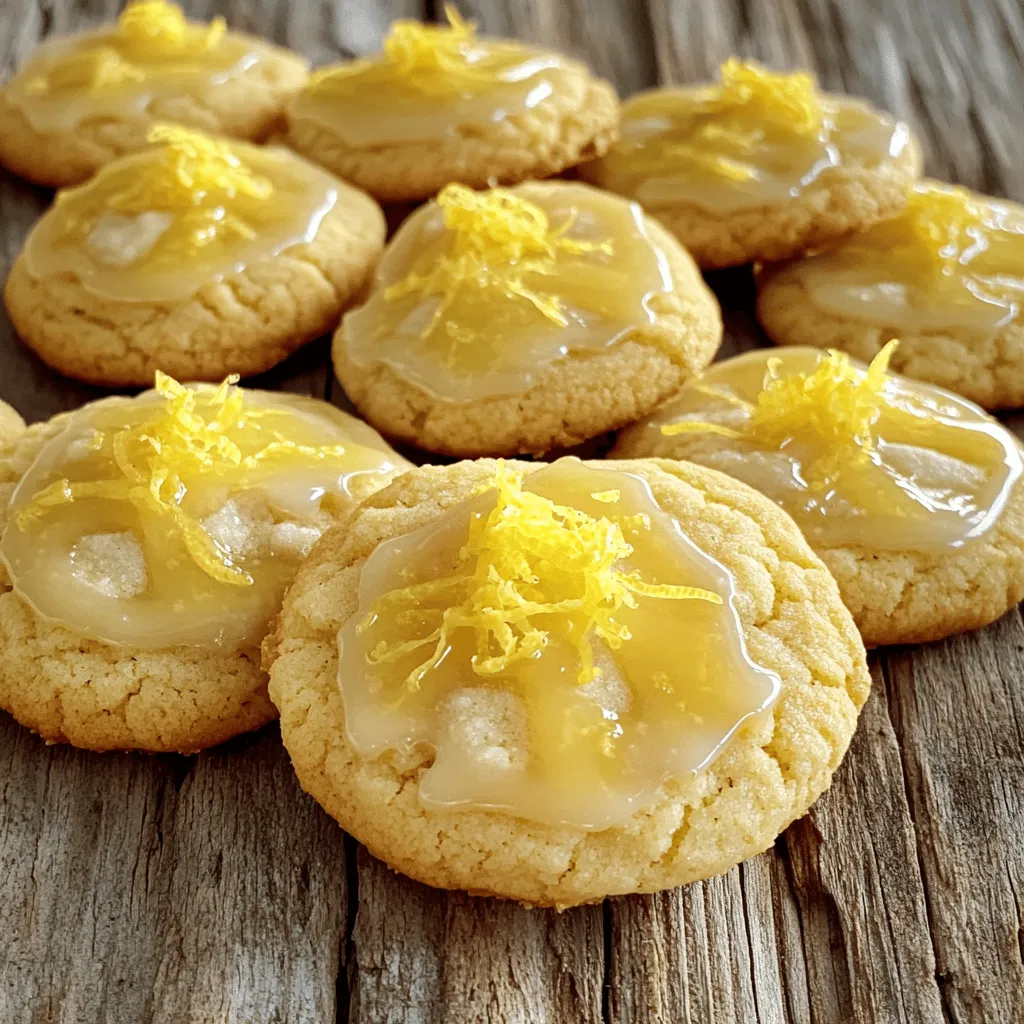 Glazed Lemon Sugar Cookies Easy and Tasty Treat