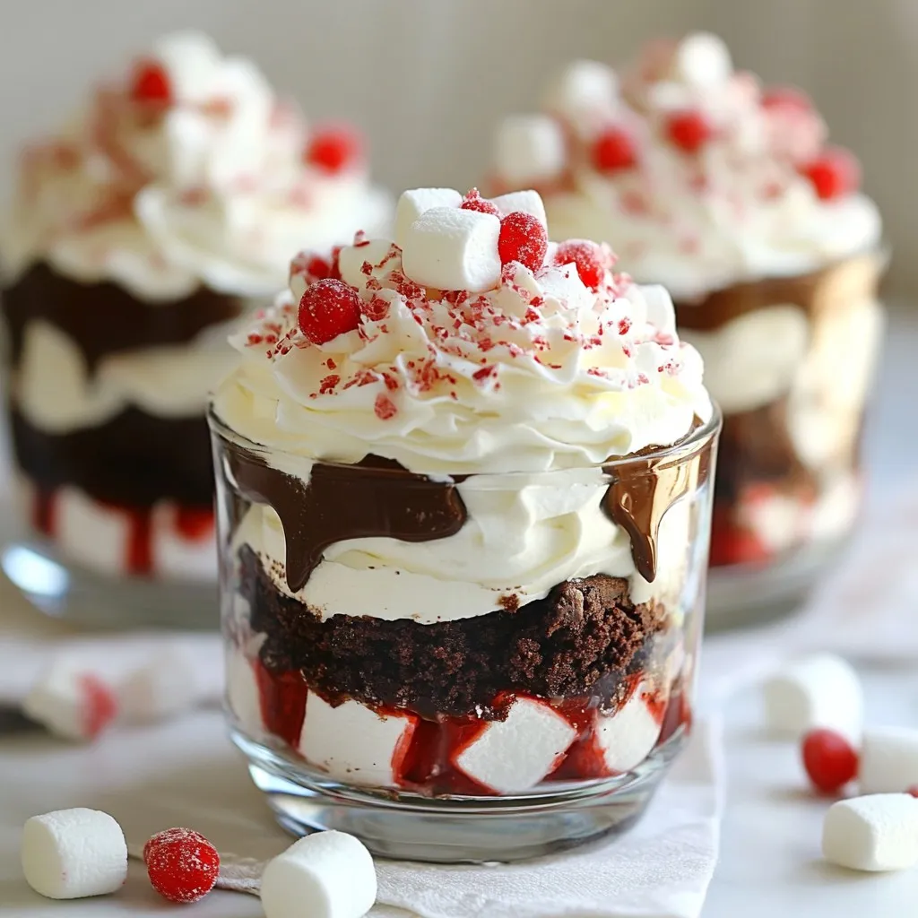 Peppermint Brownie Trifle Delightful and Easy Treat